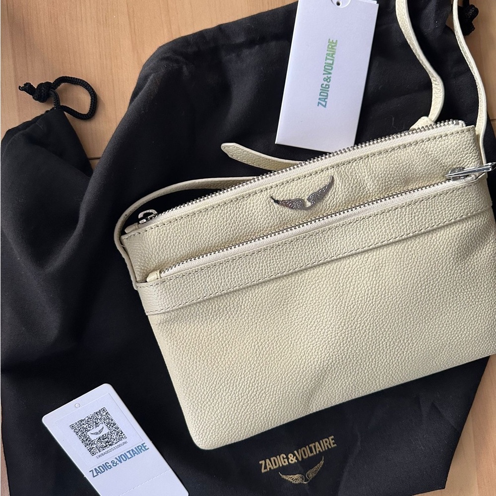 Zadig & Voltaire Off-White Crossbody Bag